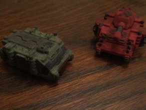 chaos predator destructor vehicles 3d print model - Mito3D