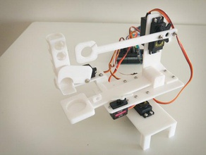 arduino catapulta la robotica giocattolo 3d print model - Mito3D