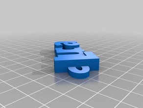 de luca organización personalizado 3d print model - Mito3D
