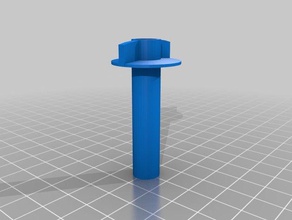 mustang tronco pannello di fissaggio 3d stampa 3d print model - Mito3D