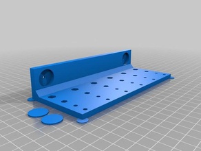 my customized allen wrench wall mount tool holders boxes 3d print model - Mito3D