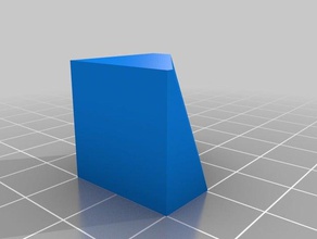 Trapez-cube Querschnitt 3d drucken 3d print model - Mito3D
