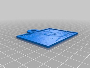 il mio personalizzato lithopane lykke 2 d arte 3d print model - Mito3D