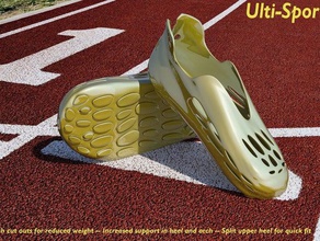 ulti-sport shoe 3d printing 3d print model - Mito3D