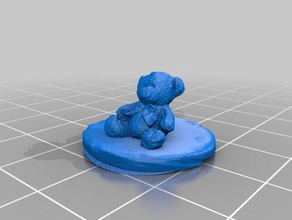 teddy bear scan 3d printing 3d print model - Mito3D