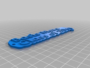 basis mesa class 209 keychains customized 3d print model - Mito3D