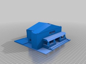 kühles Haus 3d drucken 3d print model - Mito3D