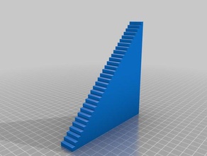 simple ho scale Treppen Gebäude Strukturen 3d print model - Mito3D
