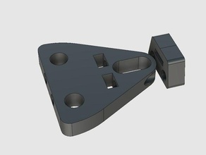 openbuilds c-beam mit doppelter Breite gantry-Platte Riemenspanner 3d Drucker Teile cbeam v-Nut vslot 3d print model - Mito3D