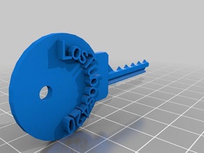 los tubos fácil clave de la copiadora hogares personalizado 3d print model - Mito3D