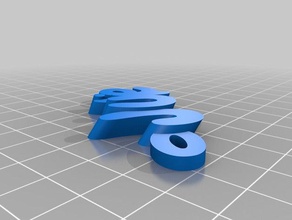 julie organização personalizado 3d print model - Mito3D