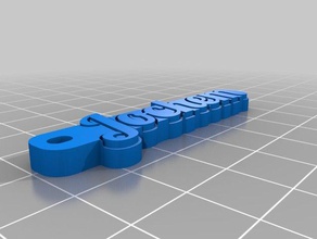 philip Schlüsselanhänger angepasst 3d print model - Mito3D