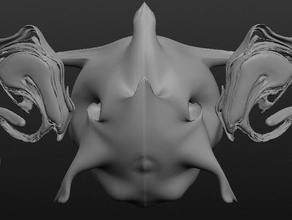 bull hayvanlar boğa kalibrasyon red garip 3d print model - Mito3D