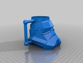 storm trooper koozie olabilir 3d baskı 3d print model - Mito3D