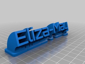 eliza new office customized 3d print model - Mito3D