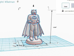batman figür 3d baskı batarang logosu superman sembolü vs heykelcik 3d print model - Mito3D