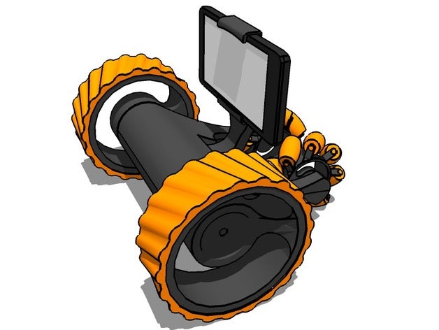 drivemyphone akıllı telefon hibrit araç kontrol etti Robotik 3D print model - Mito3D