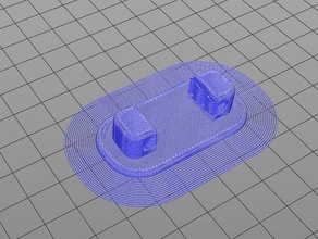 suporte a mouse computador 3d print model - Mito3D