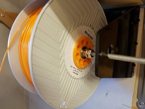 filamento de spool roda 8x22mm rolamento 3d a impressora acessórios 3d print model - Mito3D