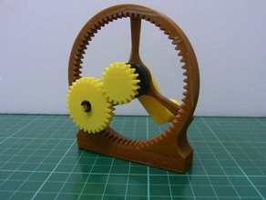 planetary gear module part 1 engineering 3d print model - Mito3D