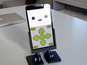 mobbob v2 acessório nexus 6 de telefone do suporte robótica 3d print model - Mito3D