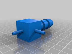 meu personalizada do tubo da tubulação de mangueira conector gerador ao ar livre jardim 3d print model - Mito3D