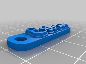 tiffany blk erica Anahtarlık özelleştirilmiş 3d print model - Mito3D