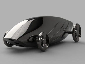 concept car Fahrzeuge 3d print model - Mito3D