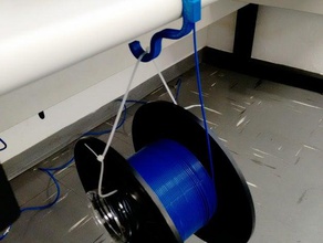 spool titular 3d a impressora os acessórios filamento de guia 3d print model - Mito3D