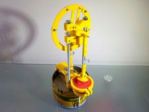 motore stirling gamma di kit 2 hobby 3d print model - Mito3D