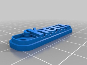 k Anahtarlık özelleştirilmiş 3d print model - Mito3D