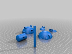 printable kirby 3d impressão 3d print model - Mito3D