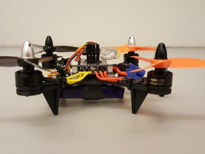 130mm quadcopter frame robotica 3d print model - Mito3D