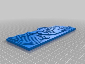 my customized nrg energy san diego panel scans replicas 3d print model - Mito3D