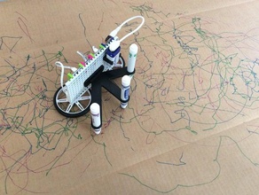 littlebits doodle guidata allegati art strumenti marcatori 3d print model - Mito3D