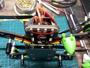 fuorilegge 180 landing pad rc i veicoli hobbyking pattini quadcopter 3d print model - Mito3D