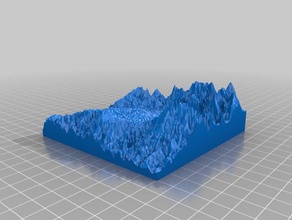 xinshe Flussterrasse taiwan lernen 3d-topo Fluss taichung 3d print model - Mito3D