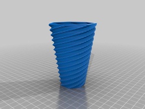 mi personalizados openscad florero experimento organización 3d print model - Mito3D