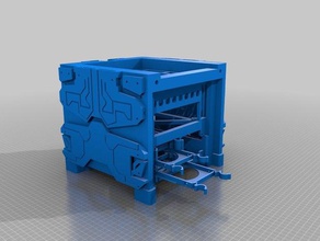 cube case computer chassis diy itx mini-itx 3d print model - Mito3D
