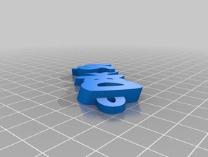 daksh keychains customized 3d print model - Mito3D