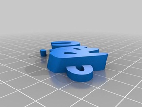 raju Schlüsselanhänger angepasst 3d print model - Mito3D