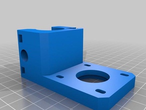 cyborg bowden extruder update m8 bolt 3d printer extruders printing 3d print model - Mito3D