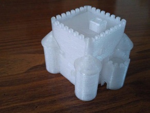 castillo gergal gli edifici strutture 3d print model - Mito3D