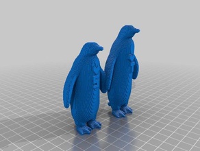 penguen kalbi diğer 3d çizgi 3d print model - Mito3D