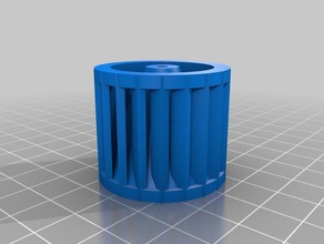 my customized centrifugal blower squirell fan 3d printer accessories 3d print model - Mito3D