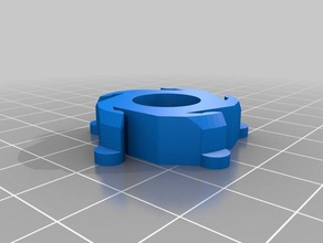meu personalizados spool adaptador hub 3d a impressora partes 3d print model - Mito3D