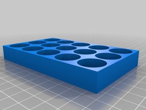 riempire il vassoio organizzazione personalizzato 3d print model - Mito3D