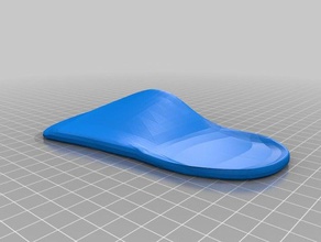 sashas left foot orthotic other customized 3d print model - Mito3D