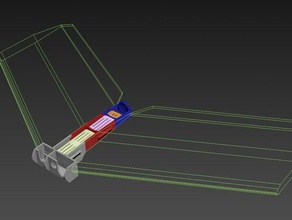 teksumo hammerhead-pod fpv xiaomi yi montieren rc Fahrzeuge 3d print model - Mito3D