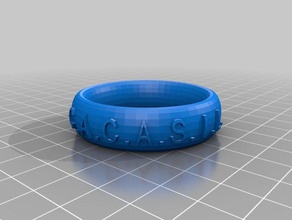 cacasil ringbraceletcrown thing fashion customized 3d print model - Mito3D